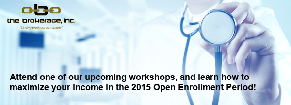 Attend one of our upcoming workshops, and learn how to maximize your income in the 2015 Open Enrollment Period!